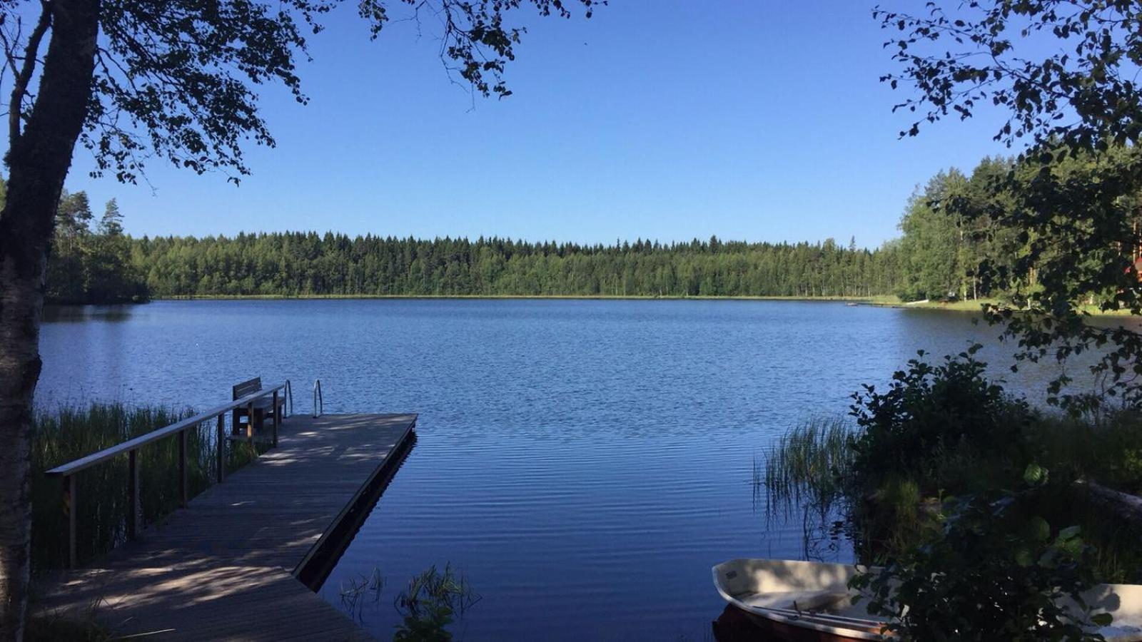 Private Lakeside Holiday Property In Nature Kankaanpää Εξωτερικό φωτογραφία